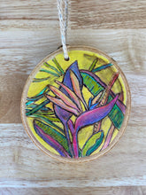 Load image into Gallery viewer, Monstera Wood Burned Ornament