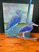 Load image into Gallery viewer, Heron Acrylic Ornament
