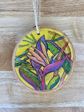Load image into Gallery viewer, Monstera Wood Burned Ornament
